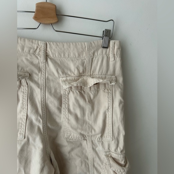 free people slouch cargo pant womens tofu baggy boho - Picture 9 of 11